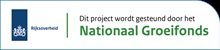 Horizontale versie Dit project wordt ondersteund door het Nationaal Groeifonds (2)
